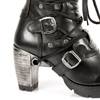 New Rock - MTR003S1 Boots - Black/Silver coloured Product image